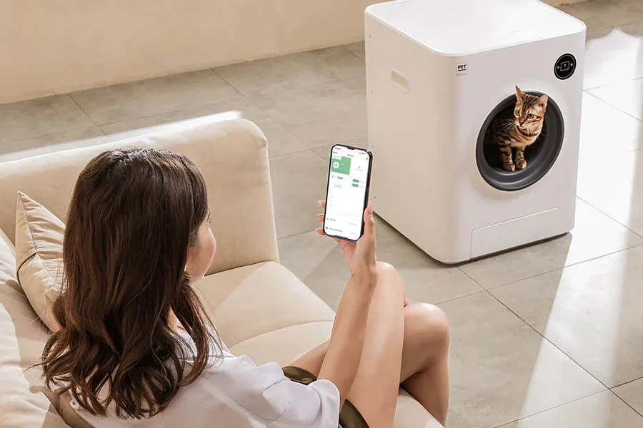 electronic cat litter box